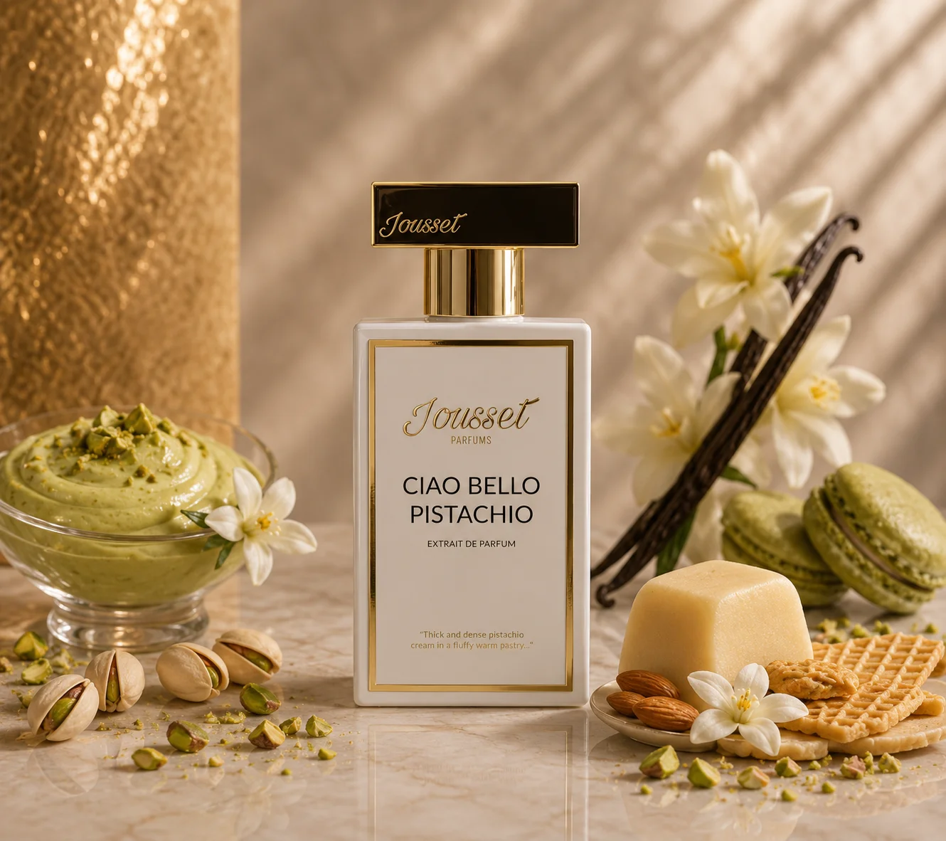 Ciao Bello Pistachio — Jousset Parfums | Parfum de niche oriental