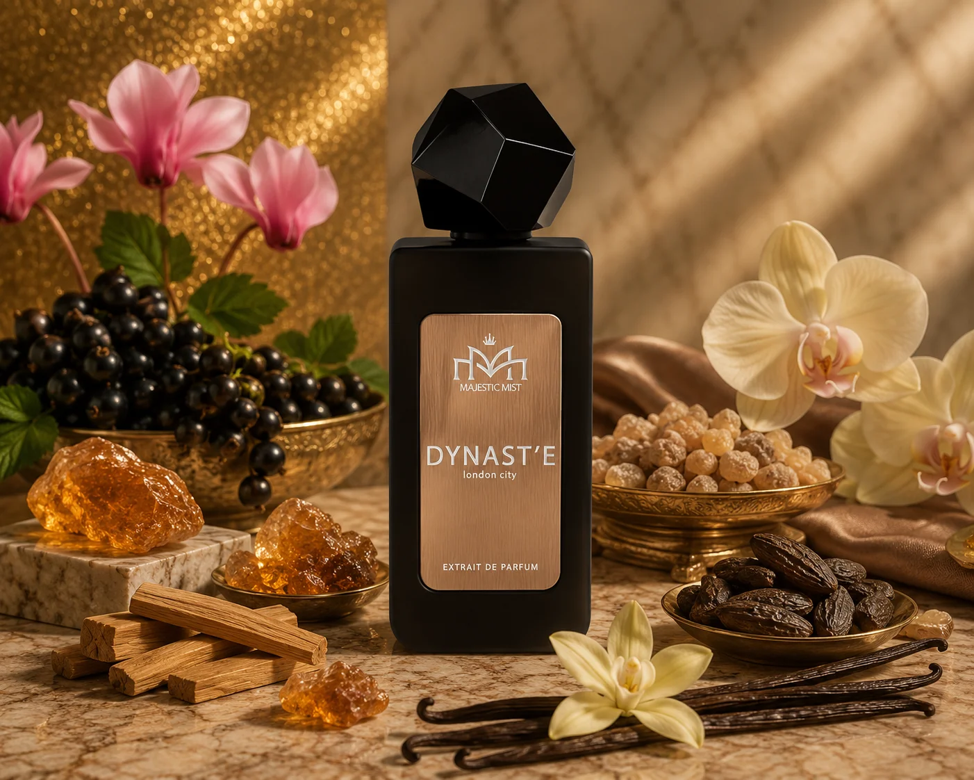 Dynast'e — Majestic Mist, parfum de niche oriental